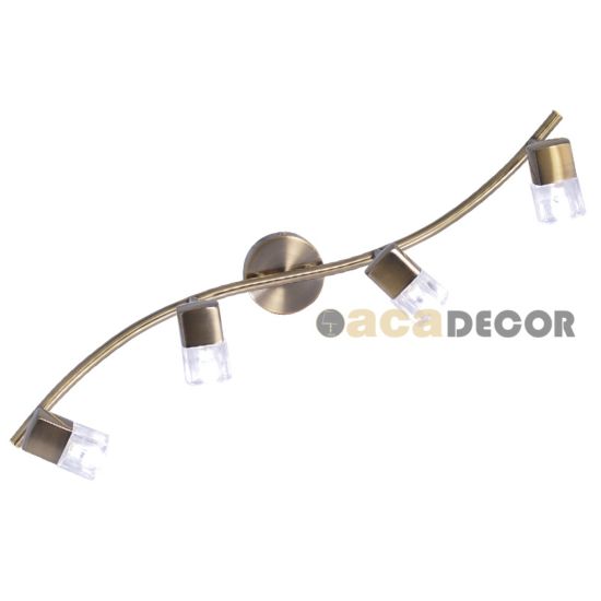 ΣΠΟΤ ΜΕ ΓΥΑΛΙ G9 IIII ΡΑΓΑ ΜΠΡΟΝΖΕ (0901064GAB)