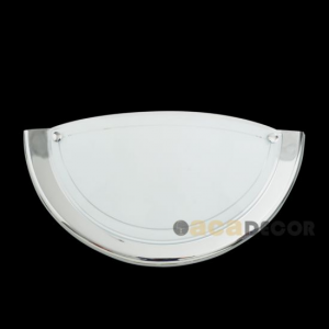 ΑΠΛΙΚΑ ΗΜΙΚΥΚΛΙΚΗ ΝΙΚΕΛ ΜΕ ΛΕΥΚΟ ΓΥΑΛΙ-ΔΙΑΦΑΝΗ ΓΡΑΜΜΗ(AC.0457007CH)