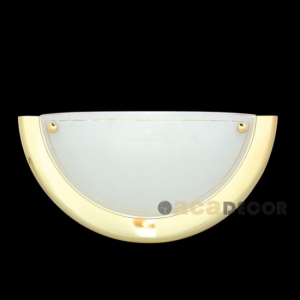 ΑΠΛΙΚΑ ΗΜΙΚΥΚΛΙΚΗ ΧΡΥΣΗ ΜΕ ΛΕΥΚΟ ΓΥΑΛΙ-ΔΙΑΦΑΝΗ ΓΡΑΜΜΗ  (AC.0457007GD)