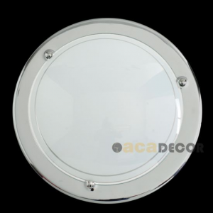 ΠΛΑΦΟΝΙΕΡΑ ΜΕΤΑΛΛΙΚΗ ΝΙΚΕΛ ΜΕ ΛΕΥΚΟ ΓΥΑΛΙ  (AC.0457008CH)