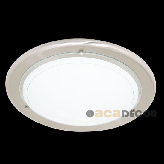 ΠΛΑΦΟΝΙΕΡΑ ΜΕΤΑΛΛΙΚΗ ΝΙΚΕΛ ΜΑΤ ΜΕ ΛΕΥΚΟ ΓΥΑΛΙ (AC.0457008NI)