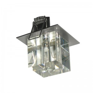 ΣΠΟΤ G4 ΜΕ ΤΕΤΡΑΓΩΝΟ ΓΥΑΛΙ-ΒΑΣΗ ΝΙΚΕΛ ΜΑΤ ΔΙΑΦΑΝΟ