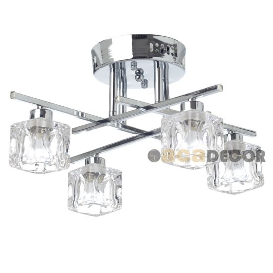 ΟΡΟΦΗΣ ΔΙΑΦΑΝΟ ΓΥΑΛΙ ΧΡΩΜΙΟ 4ΧG9 (AD00714)