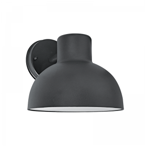 ΜΑΥΡΟ ΕΠΙΤΟΙΧΟ ΦΩΤΙΣΤΙΚΟ BERO 1XE27 MAX.10W LED IP44 ΜΕ ΟΠΑΛ PC ΚΑΛΥΜΜΑ..