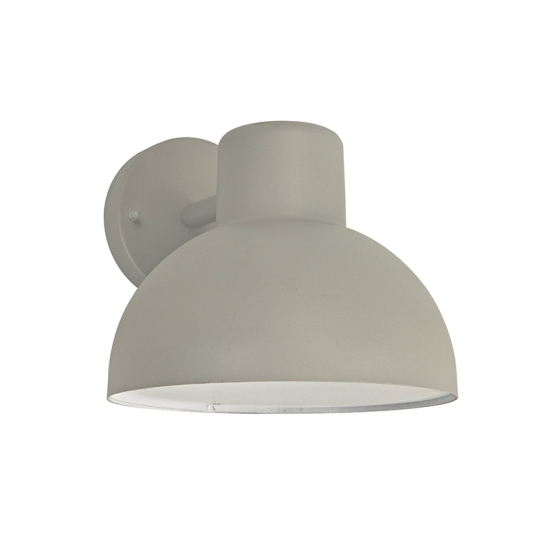 ΓΚΡΙ ΕΠΙΤΟΙΧΟ ΦΩΤΙΣΤΙΚΟ BERO 1XE27 MAX.10W LED IP44 ΜΕ ΟΠΑΛ PC ΚΑΛΥΜΜΑ..-ΦΩΤΙΣΤΙΚΑ ΕΞΩΤΕΡΙΚΟΥ ΧΩΡΟΥ-ΦΑΝΑΡΑΚΙΑ-