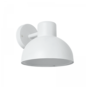 ΛΕΥΚΟ ΕΠΙΤΟΙΧΟ ΦΩΤΙΣΤΙΚΟ BERO 1XE27 MAX.10W LED IP44 ΜΕ ΟΠΑΛ PC ΚΑΛΥΜΜΑ..