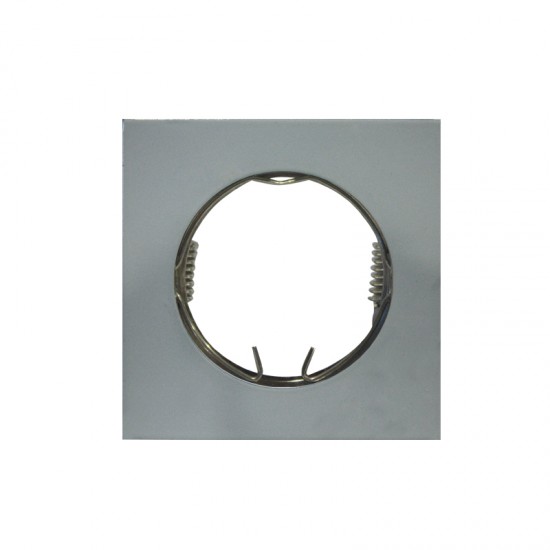 ΣΠΟΤ ΤΕΤΡΑΓΩΝΟ  MR11 ΓΚΡΙ ΜΕΤΑΛΛΙΚΟ