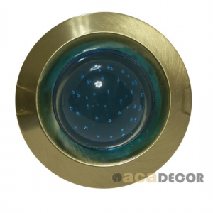 ΣΠΟΤ  ΧΡΥΣΟ ΜΑΤ-ΜΠΛΕ ΓΥΑΛΙ