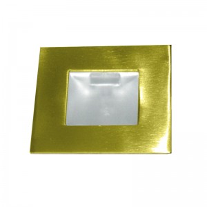 ΣΠΟΤ ΤΕΤΡΑΓΩΝΟ G4 ΜΕ ΓΥΑΛΙ ΜΠΡΟΝΖΕ