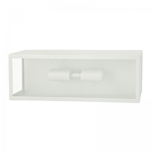 ΛΕΥΚΟ ΕΠΙΤΟΙΧΟ ΦΩΤΙΣΤΙΚΟ CELIA 2XE27 IP44 ΜΕ ΔΙΑΦΑΝΟ ΓΥΑΛΙ..