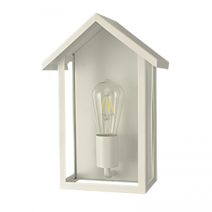 ΛΕΥΚΟ ΕΠΙΤΟΙΧΟ ΦΩΤΙΣΤΙΚΟ CELIA H 1XE27 IP44 ΜΕ ΔΙΑΦΑΝΟ ΓΥΑΛΙ..