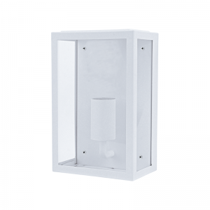 ΛΕΥΚΟ ΕΠΙΤΟΙΧΟ ΦΩΤΙΣΤΙΚΟ CELIA MINI 1XE27 IP44 ΜΕ ΔΙΑΦΑΝΟ ΓΥΑΛΙ..