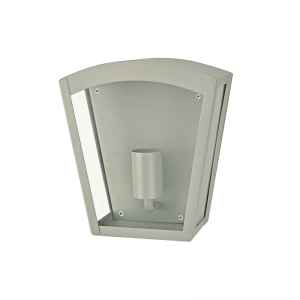 ΓΚΡΙ ΕΠΙΤΟΙΧΟ ΦΩΤΙΣΤΙΚΟ CELIA V 1XE27 IP44 ΜΕ ΔΙΑΦΑΝΟ ΓΥΑΛΙ..