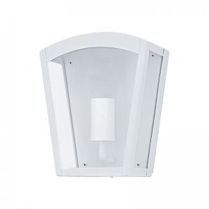 ΛΕΥΚΟ ΕΠΙΤΟΙΧΟ ΦΩΤΙΣΤΙΚΟ CELIA V 1XE27 IP44 ΜΕ ΔΙΑΦΑΝΟ ΓΥΑΛΙ