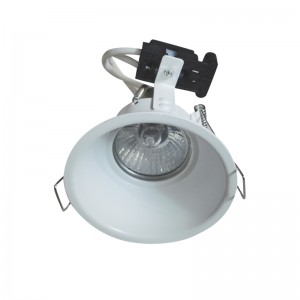 ΣΠΟΤ ΓΥΨΟΣΑΝΙΔΑΣ ΧΩΝΕΥΤΟ ΛΕΥΚΟ GU10 ΣΤΡΟΓΓΥΛΟ