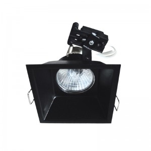 ΣΠΟΤ ΓΥΨΟΣΑΝΙΔΑΣ ΧΩΝΕΥΤΟ ΜΑΥΡΟ GU10 ΤΕΤΡΑΓΩΝΟ