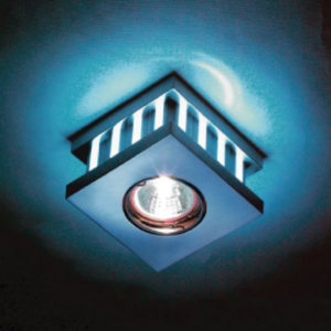 ΣΠΟΤ GU10 ΜΕ16LED ΜΠΛΕ ΤΕΤΡΑΓΩΝΟ