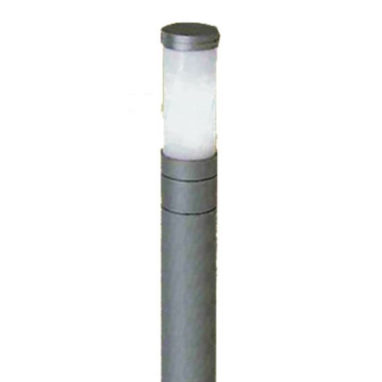 ΚΟΛΩΝΑΚΙ No1032 ΑΛΟΥΜΙΝ. 110CM E27 ΓΚΡΙ-ΦΩΤΙΣΤΙΚΑ ΕΞΩΤΕΡΙΚΟΥ ΧΩΡΟΥ-ΦΩΤΙΣΤΙΚΑ ΕΔΑΦΟΥΣ-