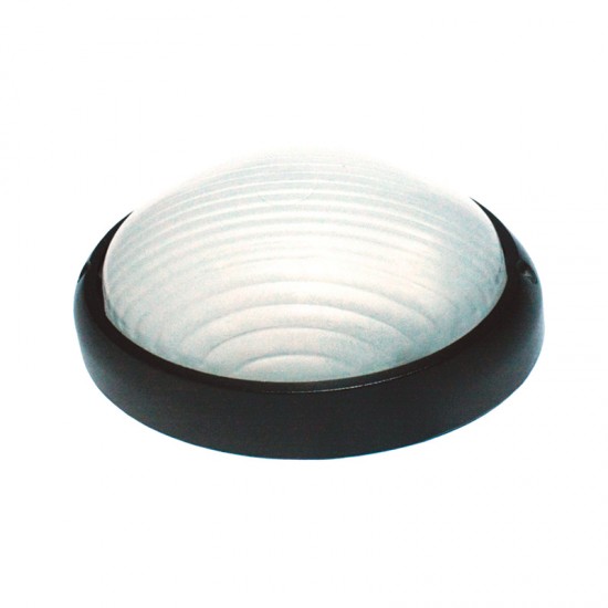 ΠΛΑΦΟΝΙΕΡΑ Φ22 ΟΒΑΛ Νο5072 ΜΑΥΡΗ-ΦΩΤΙΣΤΙΚΑ ΕΞΩΤΕΡΙΚΟΥ ΧΩΡΟΥ-ΦΑΝΑΡΑΚΙΑ-