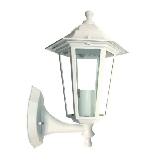 ΦΑΝΑΡΙ ΤΟΙΧΟΥ ΛΕΥΚΟ ΕΞΑΓ. ΠΑΝΩ 216Χ305-ΦΩΤΙΣΤΙΚΟ ΕΞΩΤΕΡΙΚΟΥ ΧΩΡΟΥ ΦΑΝΑΡΙ-