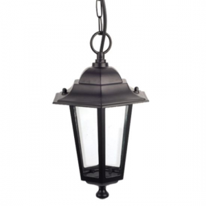 ΦΑΝΑΡΙ ΚΡΕΜΑΣΤΟ ΜΑΥΡΟ ΙΡ44 Ε27 60W