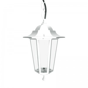 ΦΑΝΑΡΙ ΚΡΕΜΑΣΤΟ ΛΕΥΚΟ ΕΞΑΓΩΝΟ 60W