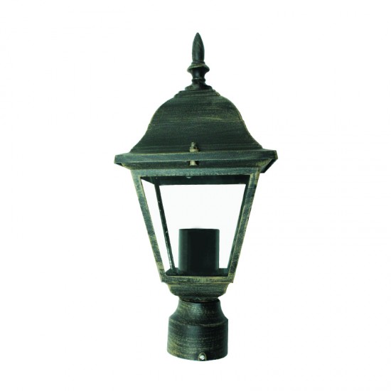 ΦΑΝΑΡΙ ΤΕΤΡΑΓΩΝΟ 60W ΣΚΟΥΡΙΑ ΓΙΑ ΚΟΛΩΝΑΚΙ-ΦΩΤΙΣΤΙΚΑ ΕΞΩΤΕΡΙΚΟΥ ΧΩΡΟΥ-ΦΑΝΑΡΑΚΙΑ-