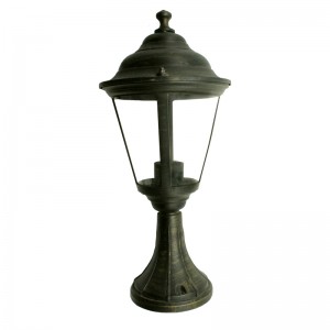 ΦΑΝΑΡΙ ΚΟΛΩΝΑΣ ΧΡΥΣΟ ΜΑΥΡΟ ΙΡ44 Ε27 100W