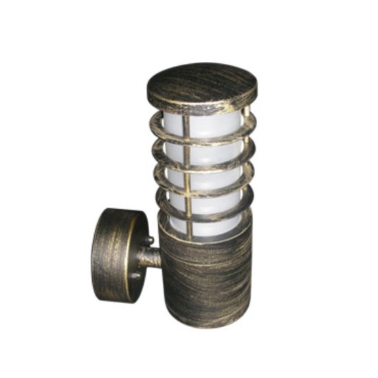 ΦΑΝΑΡΙ ΤΟΙΧΟΥ ΧΡΥΣΟ ΜΑΥΡΟ 25Χ15cm-ΦΩΤΙΣΤΙΚΑ ΕΞΩΤΕΡΙΚΟΥ ΧΩΡΟΥ-ΦΑΝΑΡΑΚΙΑ-