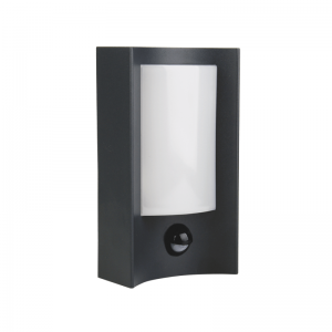 Mirande Απλίκα LED 7W Σε Σκούρο Γκρί Χρώμα Με Αισθητήρα Κίνησης