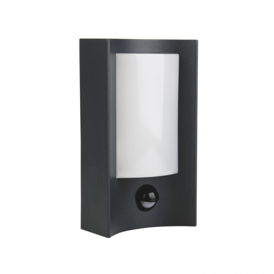 Mirande Απλίκα LED 7W Σε Σκούρο Γκρί Χρώμα Με Αισθητήρα Κίνησης-ΦΩΤΙΣΤΙΚΑ ΕΞΩΤΕΡΙΚΟΥ ΧΩΡΟΥ-ΑΠΛΙΚΕΣ ΕΞΩΤΕΡΙΚΟΥ ΧΩΡΟΥ-ΓΚΡΙ-LED-ΑΙΣΘΗΤΗΡΑΣ ΚΙΝΗΣΗΣ-
