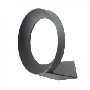 Ring Απλίκα LED 8W Σε Σκούρο Γκρί Χρώμα