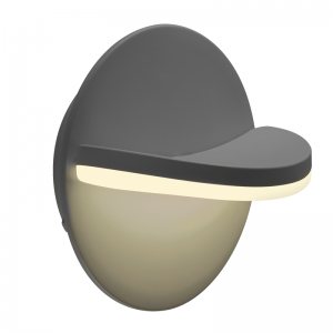 Misa Απλίκα LED 16W Σε Σκούρο Γκρί Χρώμα