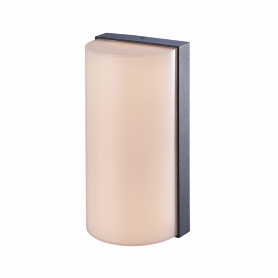 Trino Απλίκα LED 10W Σε Σκούρο Γκρί Χρώμα-ΑΠΛΙΚΕΣ ΕΞΩΤΕΡΙΚΟΥ ΧΩΡΟΥ-ΦΩΤΙΣΤΙΚΑ ΕΞΩΤΕΡΙΚΟΥ ΧΩΡΟΥ-ΓΚΡΙ-LED-