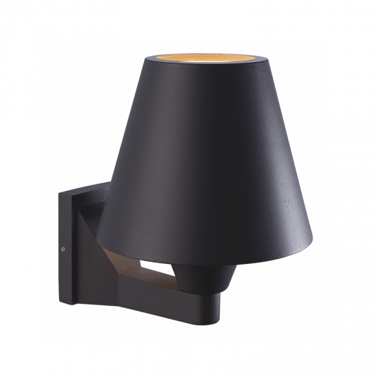 E27 WALL LUMINAIRE 230V AC DARK GREY IP65 MAX.15W LED LAMP-ΦΩΤΙΣΤΙΚΑ ΕΞΩΤΕΡΙΚΟΥ ΧΩΡΟΥ-ΦΑΝΑΡΑΚΙΑ-
