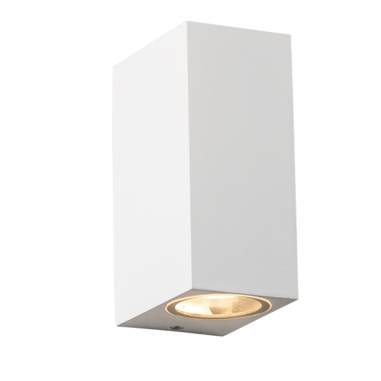 GU10 WALL LUMINAIRE 230V AC MATT WHITE IP54 MAX.2X35W-ΦΩΤΙΣΤΙΚΑ ΕΞΩΤΕΡΙΚΟΥ ΧΩΡΟΥ-ΦΑΝΑΡΑΚΙΑ-