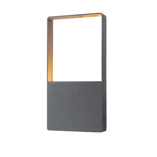 Απλίκα LED 4W Σε Σκούρο Γκρί Χρώμα-ΑΠΛΙΚΑ-ΕΞΩΤΕΡΙΚΟΥ ΧΩΡΟΥ-LED-