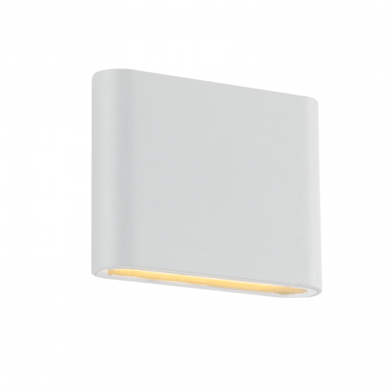 Απλίκα Up-Down LED 7W Σε Λευκό Ματ Χρώμα-ΑΠΛΙΚΑ--LED-ΕΞΩΤΕΡΙΚΟΥ ΧΩΡΟΥ-