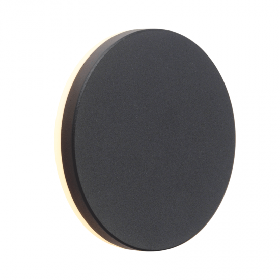 Polla-R Απλίκα LED 8W Σε Σκούρο Γκρί Χρώμα-ΑΠΛΙΚΕΣ-ΦΩΤΙΣΤΙΚΑ ΕΞΩΤΕΡΙΚΟΥ ΧΩΡΟΥ-LED-