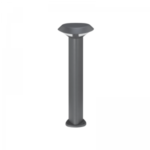 Berka Κολωνάκι LED 7W Ύψους 50cm Σε Σκούρο Γκρί Χρώμα