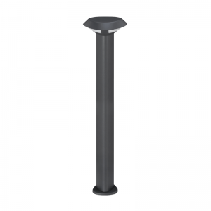 Berka Κολωνάκι LED 7W Ύψους 80cm Σε Σκούρο Γκρί Χρώμα