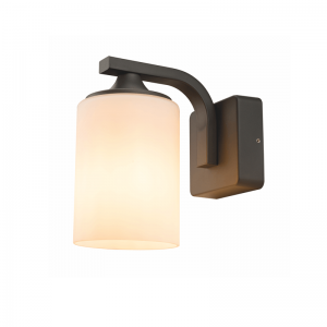 E27 WALL LUMINAIRE 230V AC DARK GREY IP54 MAX.60W