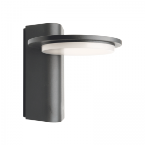 Valle Απλίκα LED 13W Σε Σκούρο Γκρί Χρώμα