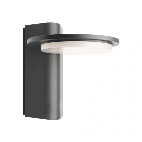 Valle Απλίκα LED 13W Σε Σκούρο Γκρί Χρώμα-ΑΠΛΙΚΑ ΕΞΩΤΕΡΙΚΟΥ ΧΩΡΟΥ-ΦΩΤΙΣΤΙΚΑ ΕΞΩΤΕΡΙΚΟΥ ΧΩΡΟΥ-ΓΚΡΙ-LED-