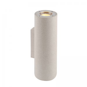 ΣΤΡΟΓΓΥΛΟ ΕΠΙΤΟΙΧΟ ΦΩΤΙΣΤΙΚΟ UP-DOWN IP65 2XGU10 ΛΕΥΚΟ ΤΣΙΜΕΝΤΟ