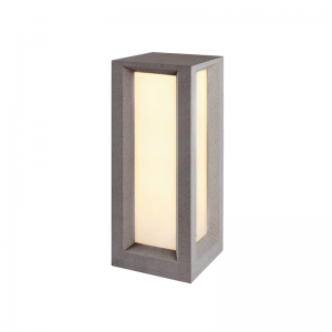 ΦΩΤΙΣΤΙΚΟ ΚΗΠΟΥ 560MM IP65 3xE27 Max.7W ΜΑΥΡΟ ΤΣΙΜΕΝΤΟ & PC ΚΑΛΥΜΜΑ