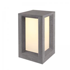 ΦΩΤΙΣΤΙΚΟ ΚΗΠΟΥ 330MM IP65 2xE27 Max.7W ΜΑΥΡΟ ΤΣΙΜΕΝΤΟ & PC ΚΑΛΥΜΜΑ