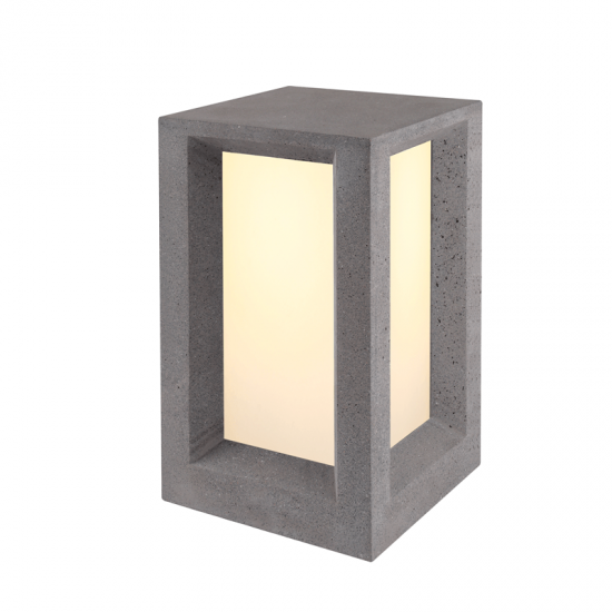 ΦΩΤΙΣΤΙΚΟ ΚΗΠΟΥ 330MM IP65 2xE27 Max.7W ΜΑΥΡΟ ΤΣΙΜΕΝΤΟ & PC ΚΑΛΥΜΜΑ-ΦΩΤΙΣΤΙΚΑ ΕΞΩΤΕΡΙΚΟΥ ΧΩΡΟΥ-ΦΩΤΙΣΤΙΚΑ ΕΔΑΦΟΥΣ-