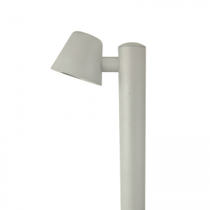 ΓΚΡΙ ΦΩΤΙΣΤΙΚΟ VIDA 1XGU10 MAX.35W IP44 ΜΕ ΚΟΛΩΝΑ & ΔΙΑΦΑΝΟ ΓΥΑΛΙ