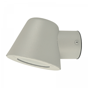 ΓΚΡΙ ΕΠΙΤΟΙΧΟ ΦΩΤΙΣΤΙΚΟ VIDA 1XGU10 MAX.35W IP44 ΜΕ ΔΙΑΦΑΝΟ ΓΥΑΛΙ..